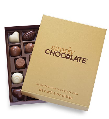 Simply Chocolate® Belgium Chocolate